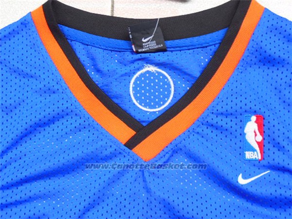 Maglia New York Knicks Allan Houston #20 Retro Blu